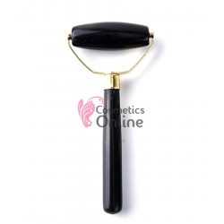 Piatra pentru masaj din piatra vulcanica Cod ASP00 Neagra cu 1 cap